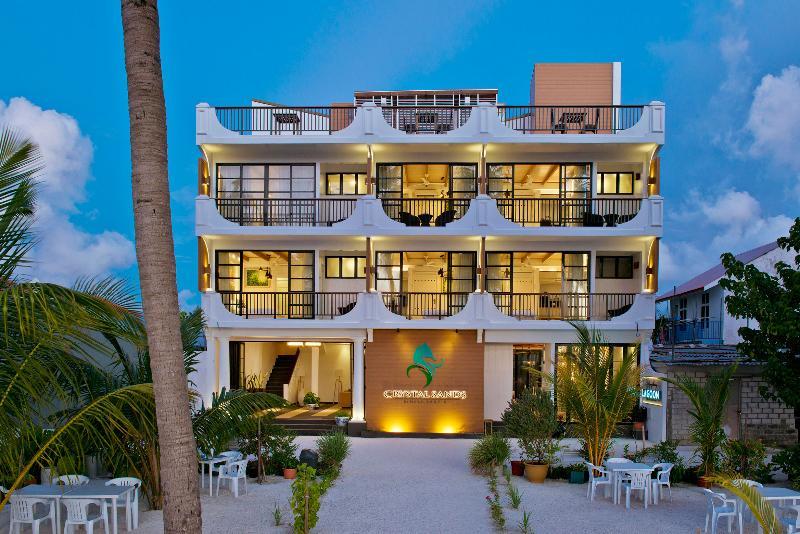 Crystal Sands Beach Hotel At остров Маафуши Екстериор снимка